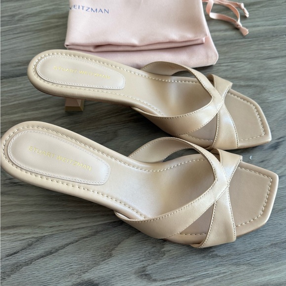 Stuart Weitzman Miami 50 Slide Sandal - Picture 1 of 7